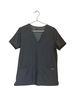 FIGS Gray Short Sleeve Top Size S - photo 1