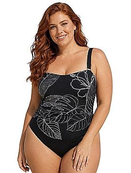 Susan Graver Soleil One Piece Swimsuit (view 1)