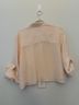 TWP 100% Silk Pink Button-Down Shirt Size M - photo 4