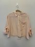TWP 100% Silk Pink Button-Down Shirt Size M - photo 3