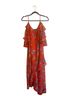 Adelyn Rae Floral Red Pink Casual Dress Size M - photo 1