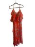 Adelyn Rae Floral Red Pink Casual Dress Size M - photo 2