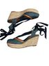 Coach Blue Wedges Size 7 - photo 2