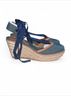 Coach Blue Wedges Size 7 - photo 5