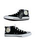 Converse Floral Black White Sneakers Size 7 - photo 1