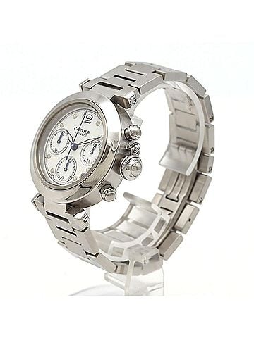 Cartier Cartier Pasha C Chronograph W31039M7 Stainless Steel Automatic Watch (view 2)