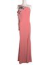 Mac Duggal 100% Polyester Solid Pink Orange Cocktail Dress Size 4 - photo 4