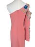 Mac Duggal 100% Polyester Solid Pink Orange Cocktail Dress Size 4 - photo 9