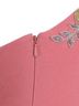 Mac Duggal 100% Polyester Solid Pink Orange Cocktail Dress Size 4 - photo 12