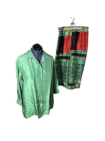 Harve Benard Silk Collection Silk Pants (view 1)
