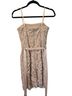 Cache 100% Polyester 5% Spandex Floral Ivory Cocktail Dress Size 0 - photo 2