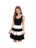 Iris Design Stripes Black White Casual Dress Size S - photo 1