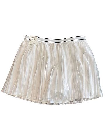 Calia Pleated Mesh Skort Skort (view 2)