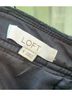 LOFT The Original 45% Polyester 23% Acrylic 20% Wool 8% Viscose 4% Other 100% Polyester Black Wool Skirt Size 4 - photo 3