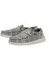 Hey Dude Print Gray Flats Size 7 - photo 1