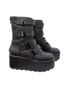 Dolls Kill Black Gray Boots Size 8 - photo 1