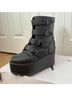 Dolls Kill Black Gray Boots Size 8 - photo 3