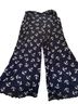rue21 100% Rayon Print Blue White Casual Pants Size XL - photo 1