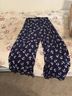 rue21 100% Rayon Print Blue White Casual Pants Size XL - photo 5