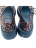 ASOS Animal Print Brown Black Mule/Clog Size 9 - photo 6