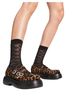 ASOS Animal Print Brown Black Mule/Clog Size 9 - photo 2