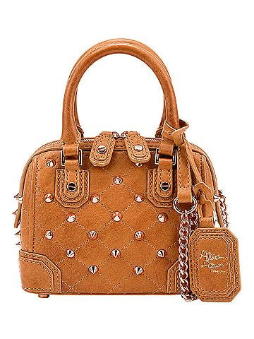 Alice + Olivia Leather Satchel (view 1)