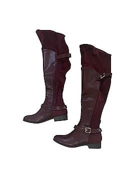 Just Fab Cabernet Equestrian Boot Boots (view 1)