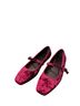 ASOS Burgundy Flats Size 6 - photo 1