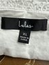 Lulus 100% Cotton Floral White Blouse Size XL - photo 3