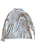 Laura Scott 100% Cotton Floral Multi Color Baselayers Size S - photo 2