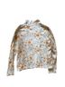 Laura Scott 100% Cotton Floral Multi Color Baselayers Size S - photo 1
