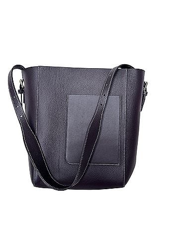 J. McLaughlin Leather Bucket Bag (view 1)
