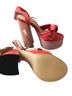 Fabulicious Pink Red Heels Size 6 - photo 2