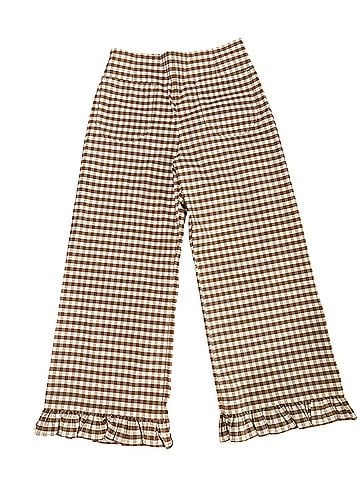 Maeve Collette Ruffle Hem Casual Pants (view 1)
