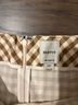 Maeve Graphic Checkered-gingham Brown White Casual Pants Size 29 waist (petite) - photo 3