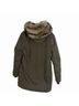 Aritzia 73% Cotton 27% Nylon 80% Modacrylic 14% Polyester 100% Polyester 80% Merino 20% Nylon 80% Georgette 20% Felt 14% Acrylic 10% Polyester Solid Green Coat Size M - photo 11