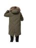 Aritzia 73% Cotton 27% Nylon 80% Modacrylic 14% Polyester 100% Polyester 80% Merino 20% Nylon 80% Georgette 20% Felt 14% Acrylic 10% Polyester Solid Green Coat Size M - photo 2