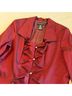 Cachet 60% Polyester 30% Nylon 10% Lycra 100% Polyester Red Blazer Size 16 - photo 4