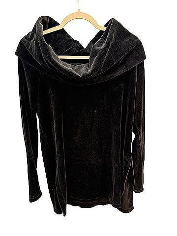 Donna Karan Intimates Long Sleeve Blouse (view 1)