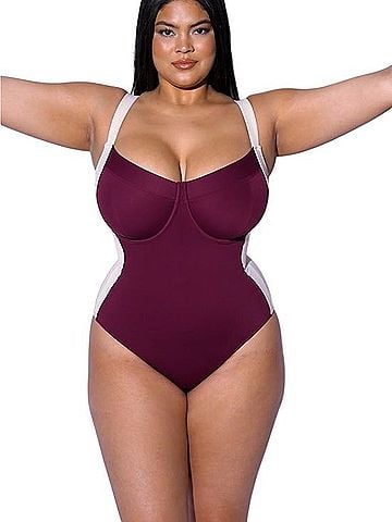 TA3 Corset One Piece Swimsuit (view 1)