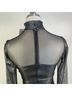 Amanda Uprichard 84% Polyester 16% Elastane 100% Polyester Black Silver Cocktail Dress Size XS - photo 8
