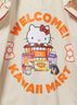 Hello Kitty Red White Orange Jacket Size 2X - photo 8