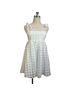 Amanda Uprichard 100% Polyester 100% Polyester Graphic White Cocktail Dress Size S - photo 1