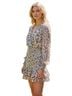 Veronica Beard Floral Multi Color Cocktail Dress Size 2 - photo 4