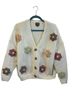 Arula Floral White Cardigan Size 1X - photo 1