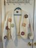 Arula Floral White Cardigan Size 1X - photo 3