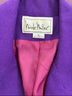 Nicole Miller 100% Rayon Purple Blazer Size 6 - photo 7