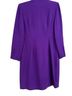 Nicole Miller 100% Rayon Purple Blazer Size 6 - photo 2