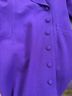 Nicole Miller 100% Rayon Purple Blazer Size 6 - photo 10