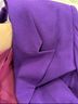 Nicole Miller 100% Rayon Purple Blazer Size 6 - photo 3